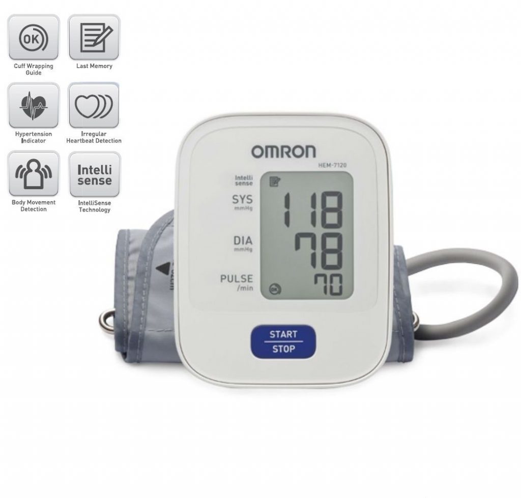 Omron HEM-7120 Automatic Blood Pressure Monitor – AccvenRewards